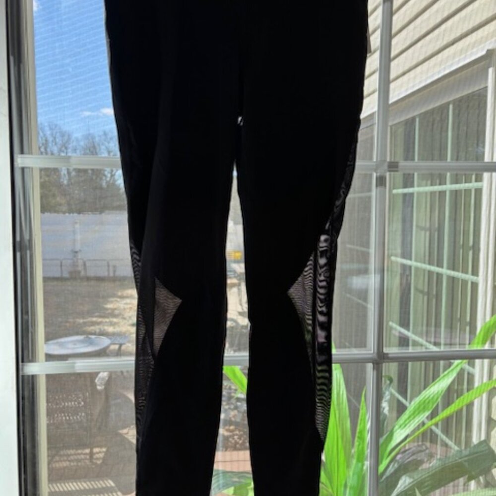 Juniors Garage Brand Sport Side Mesh Leggings